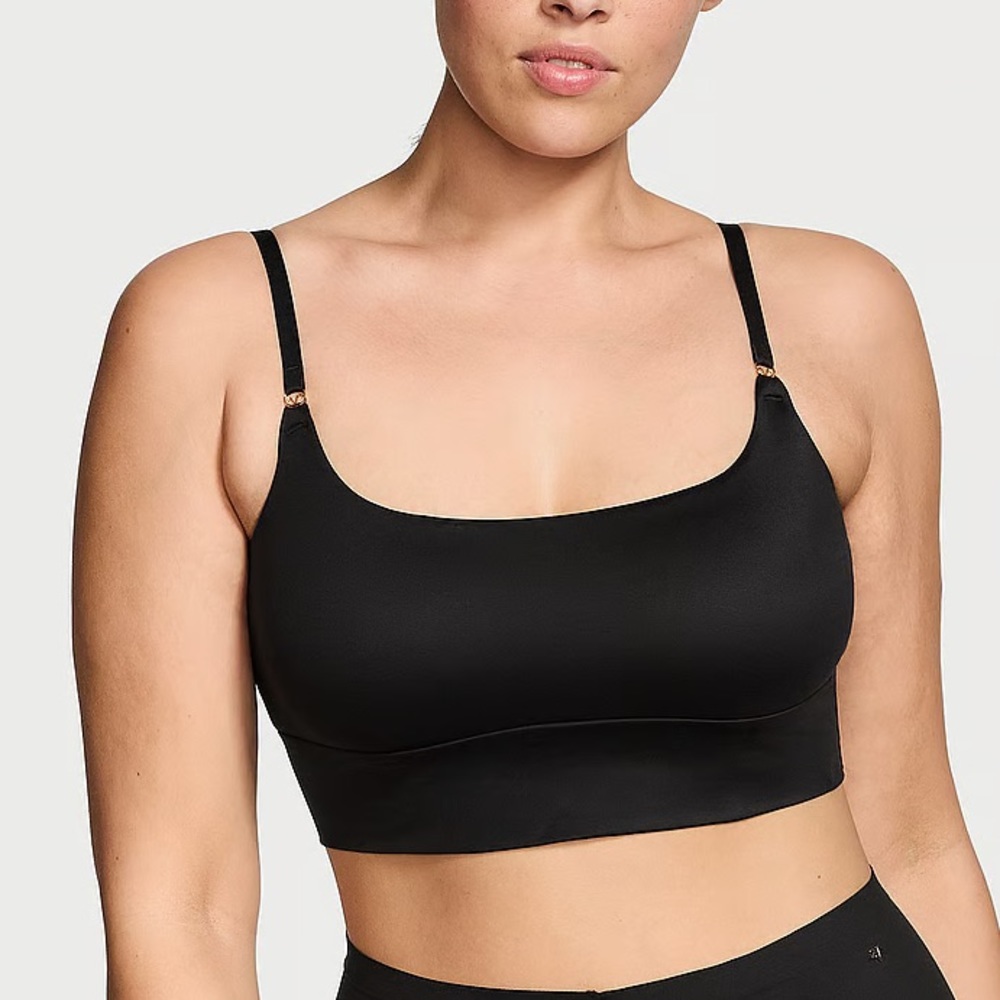 NEW VICTORIA'S SECRET Feathersoft Essentials Bralette Black